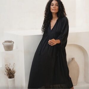 Daughters of India Kyra Midi Dress black size XS